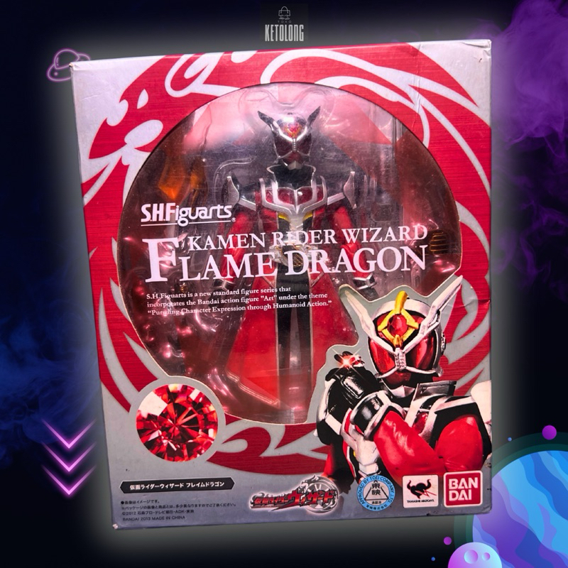 Jual SHF Kamen Rider Wizard Flame Dragon | Shopee Indonesia