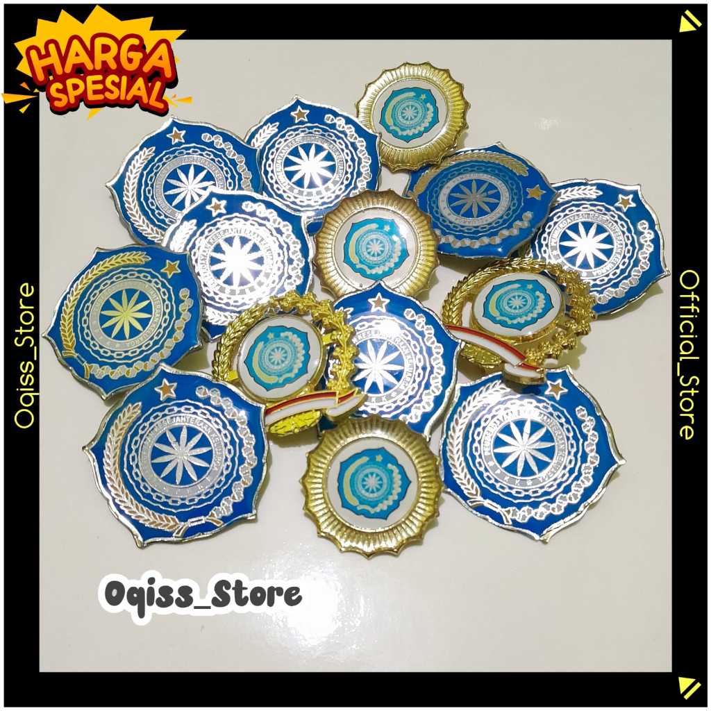 Jual OQISS PIN PKK BIRU KUNINGAN GAMBAR TIMBUL (EMBOS/FOIL) | Shopee ...