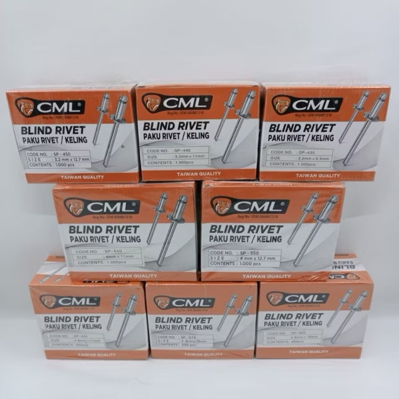 Jual Paku rivet camel No.540 (4mm x 11mm) | Shopee Indonesia