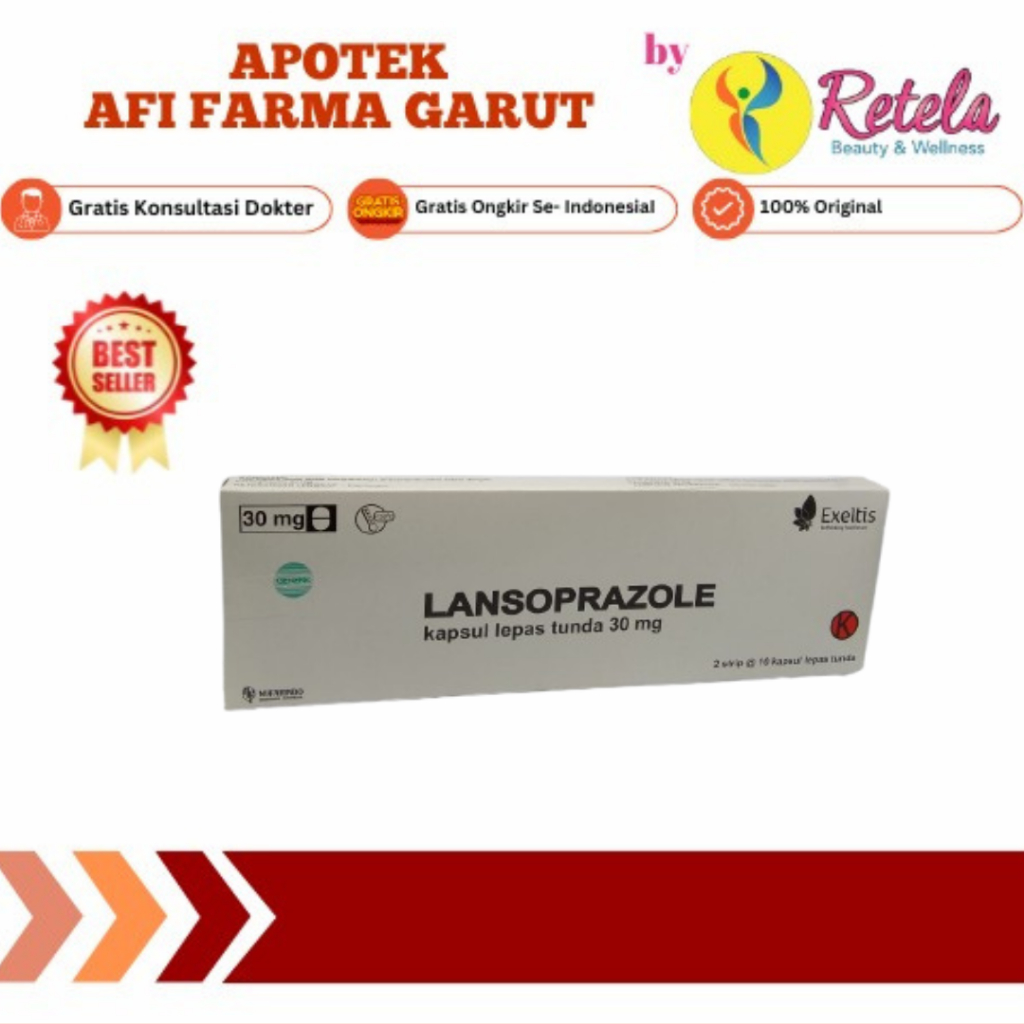 Jual LANSOPRAZOLE 30MG BOX 2 STRIP | Shopee Indonesia