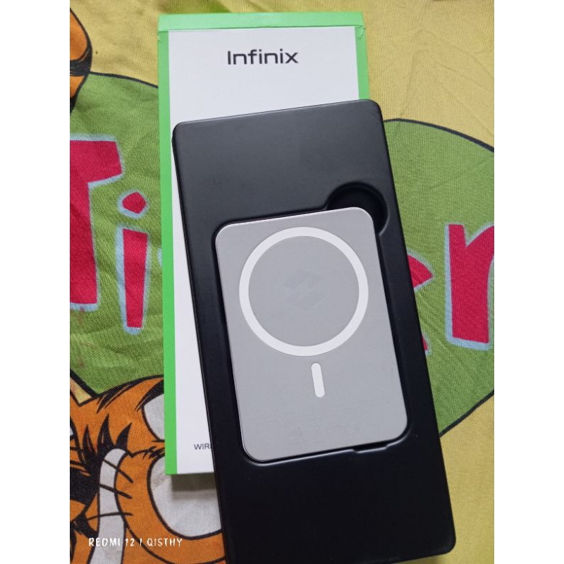 Jual infinix magpower wireless charger and portable battery 3020mAH ...