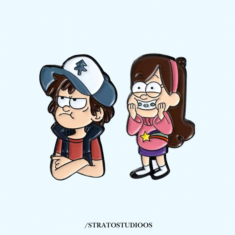Jual Enamel Pin Gravity Falls Series | Shopee Indonesia