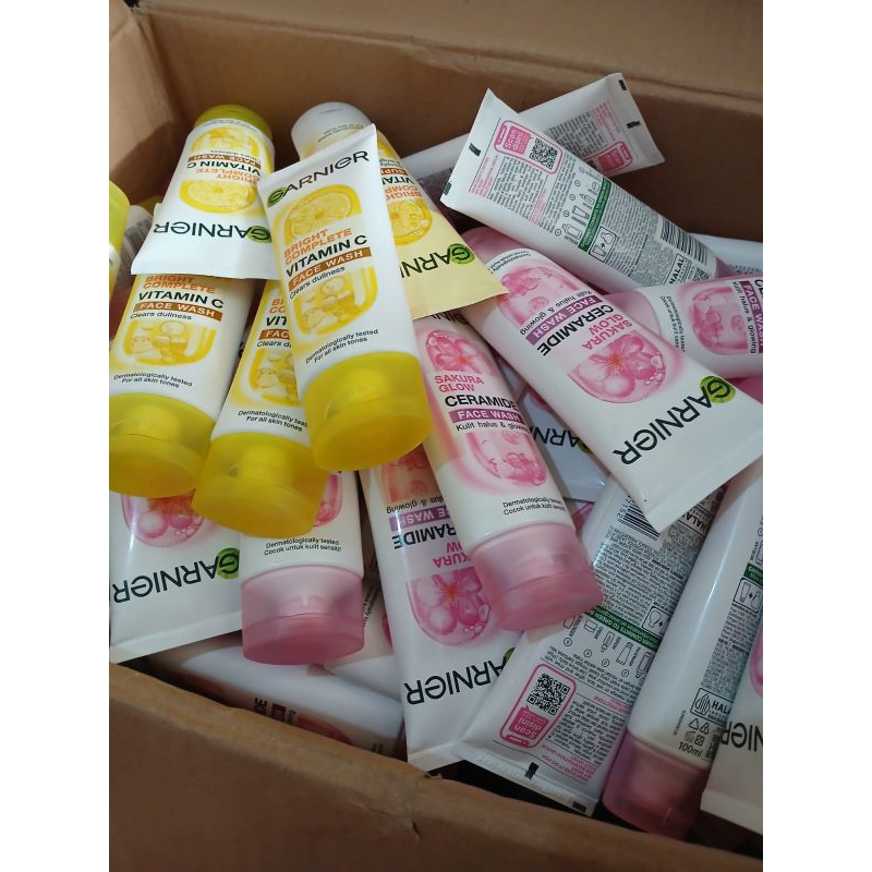 Jual (BELI 1 GRATIS 1) Garnier Face Wash 100ml | Shopee Indonesia