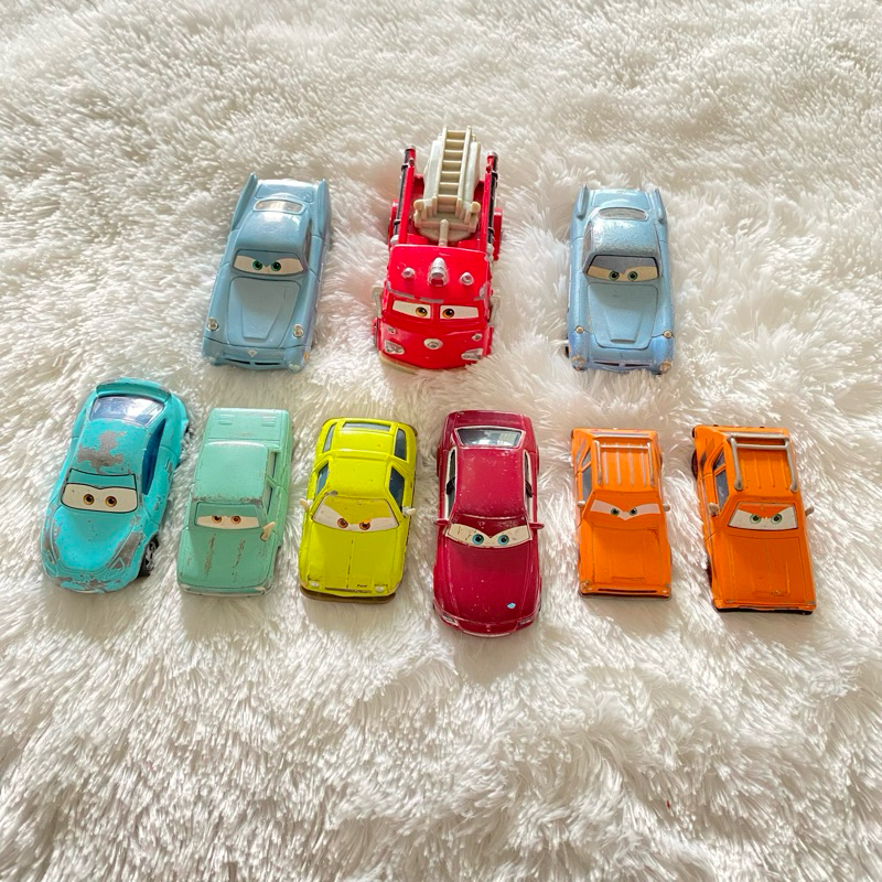 Jual [preowned] mainan anak original mattel disney pixar Cars mcqueen ...