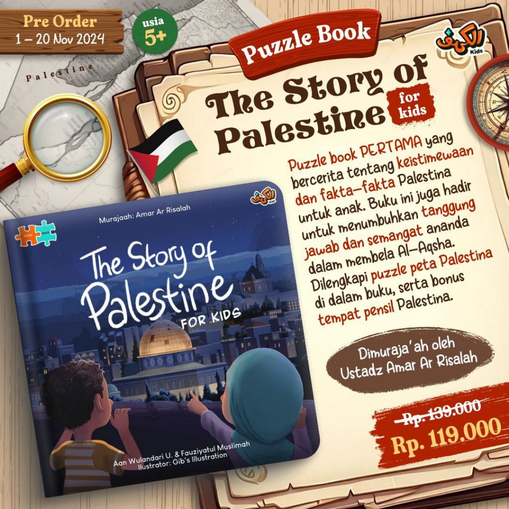 Jual The Story Of Palestine Book and Puzzle | Shopee Indonesia