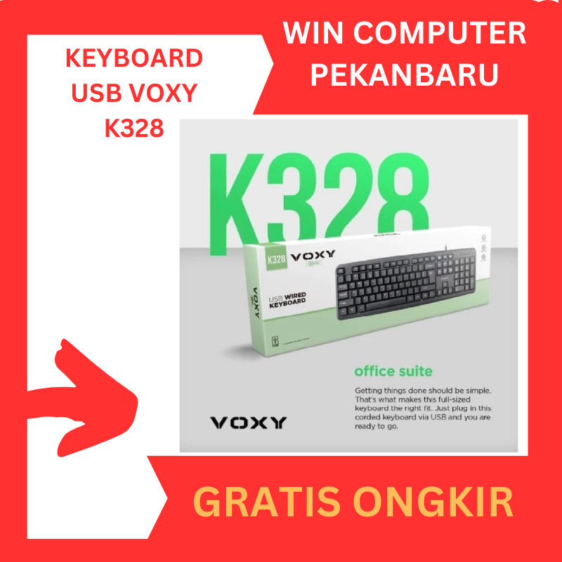 Jual KEYBOARD USB VOXY K328 | Shopee Indonesia