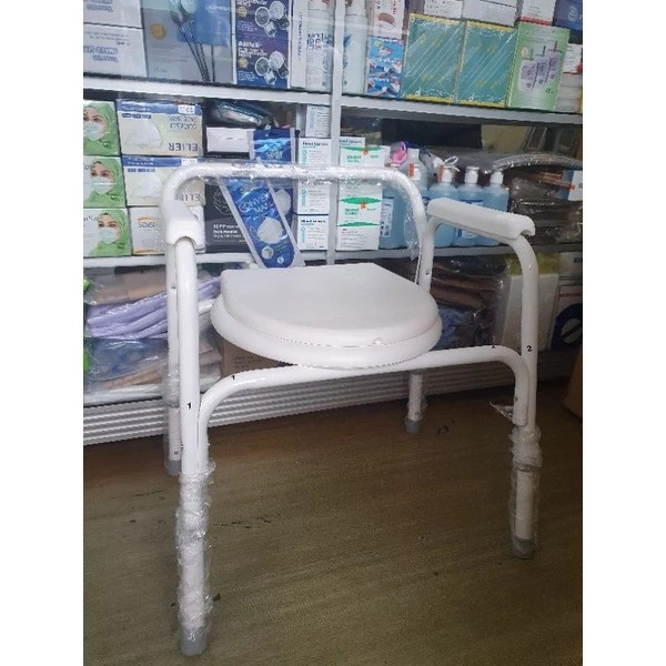 Jual COMMODE CHAIR KURSI BAB ONEMED FS810/ FREE EMBER/TOILET PORTABEL ...