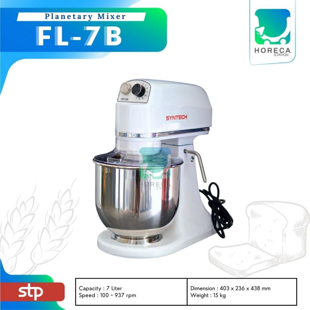 Jual STP Planetray Mixer 7 Liter STP-7B / STP 7B / STP7B (SYNTECH FL-7B ...