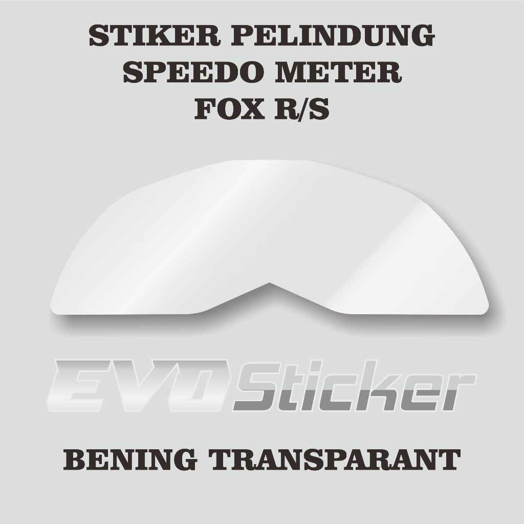 Jual Stiker Speedo FOX R/S, FOX 350 Sticker Pelindung Speedometer Motor ...