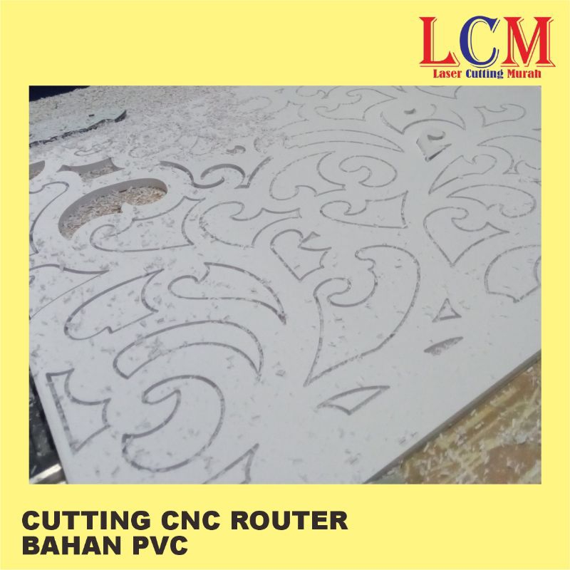 Jual CNC Router Cutting Bahan PVC | Jasa Cutting PVC | Shopee Indonesia