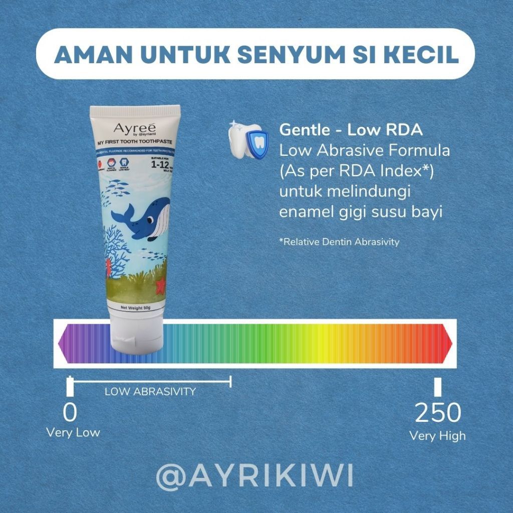 Jual Ayree My First Tooth Toothpaste (Pasta Gigi Anak) | Shopee Indonesia