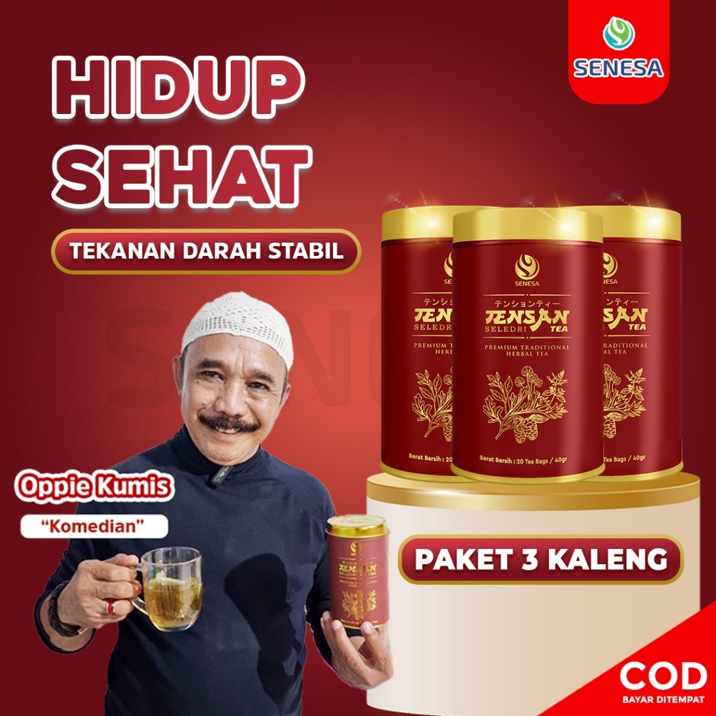 Senesa - Tensan Herbal untuk Hipertensi - Darah Tinggi