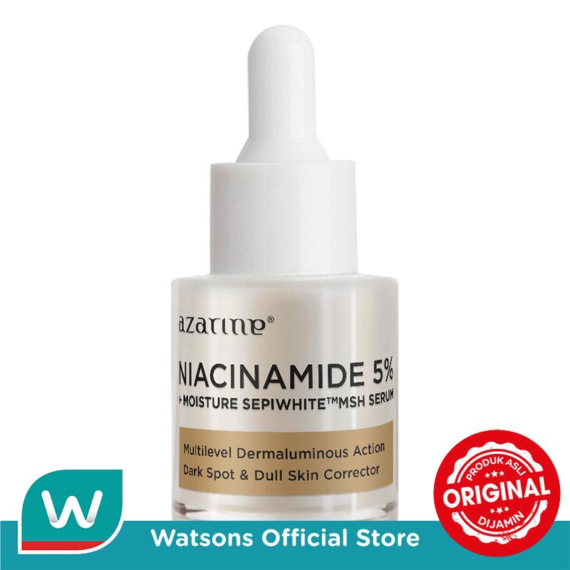 Jual Azarine Niacinamide 5 % + Moisture Sepiwhite Serum 20ml | Shopee ...