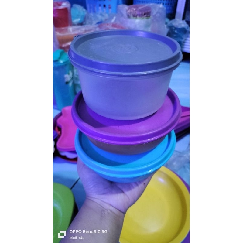 Jual TEMPAT SAYUR/NASI TUPPERWARE SECOND 300ML | Shopee Indonesia