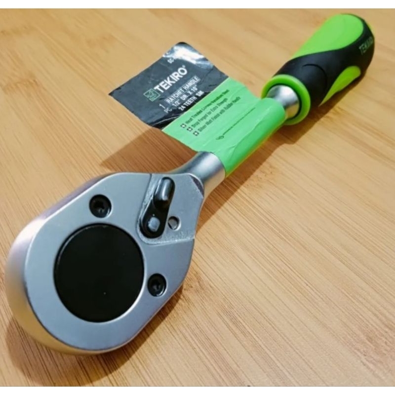 Jual TEKIRO Ratchet Handle karet model biasa 1/2 x 10 inch | Shopee ...