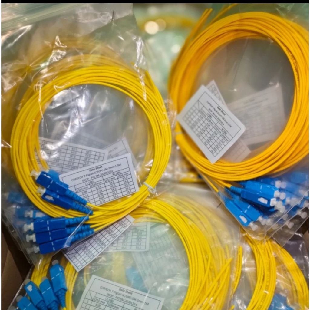 Jual Pigtail SC UPC 2.0 mm G657A2 LSZH | Shopee Indonesia