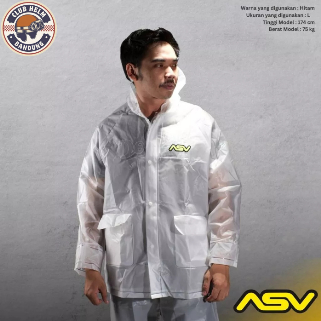 Jual Jas Hujan Premium 1 Setel Setelan ( Baju dan Celana ) ASV Osaka ...