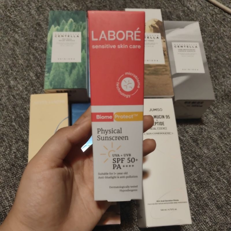 Jual labore sunscreen physical new 30ml | Shopee Indonesia
