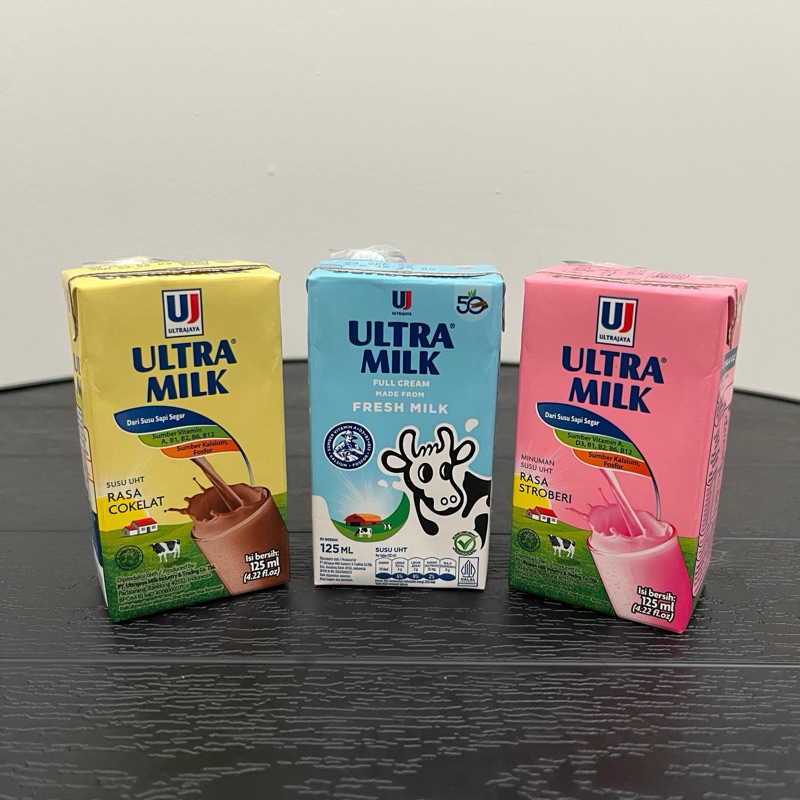 Jual Susu UHT Ultra Milk 125ml | Shopee Indonesia