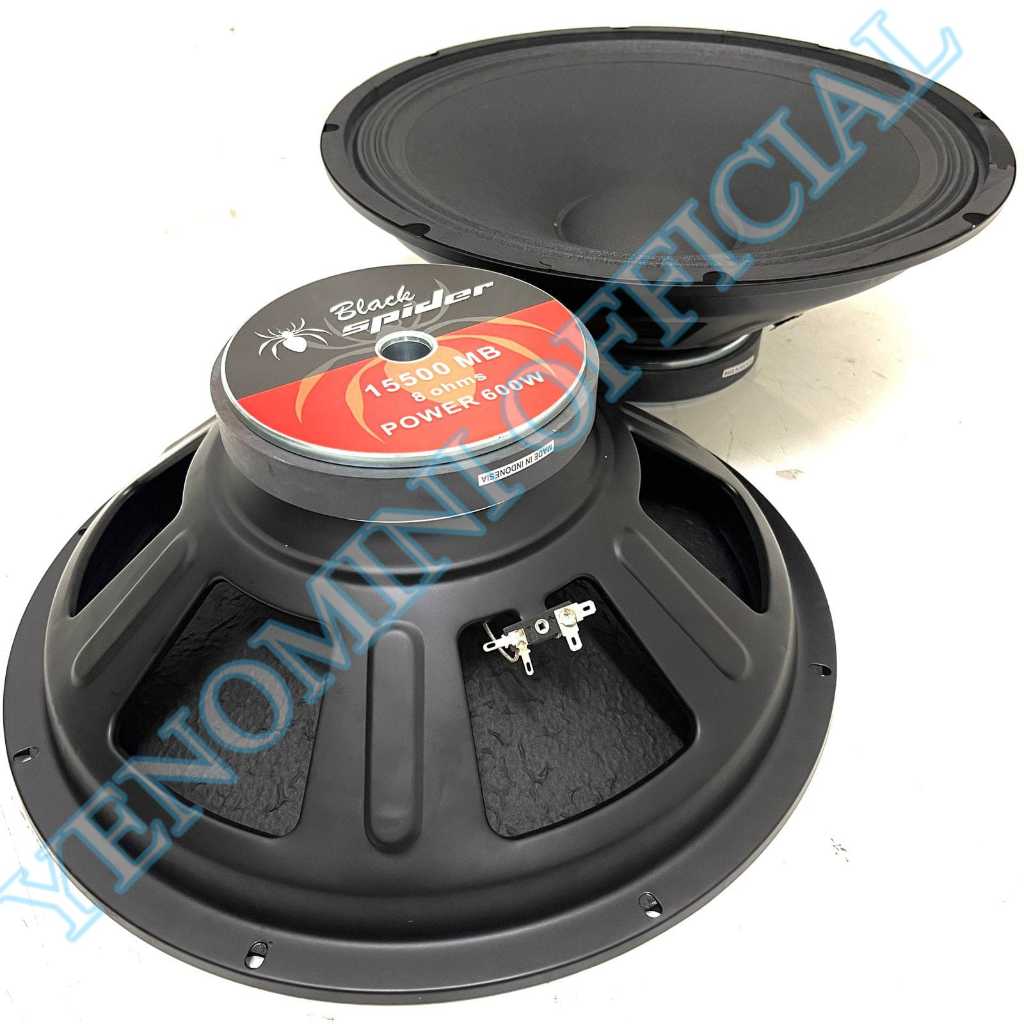 Jual Speaker Komponen Black Spider BS 15500 MB Original Woofer ...
