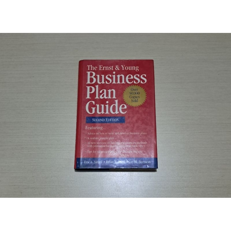 Jual BUSINESS PLAN GUIDE - THE ERNST & YOUNG | Shopee Indonesia