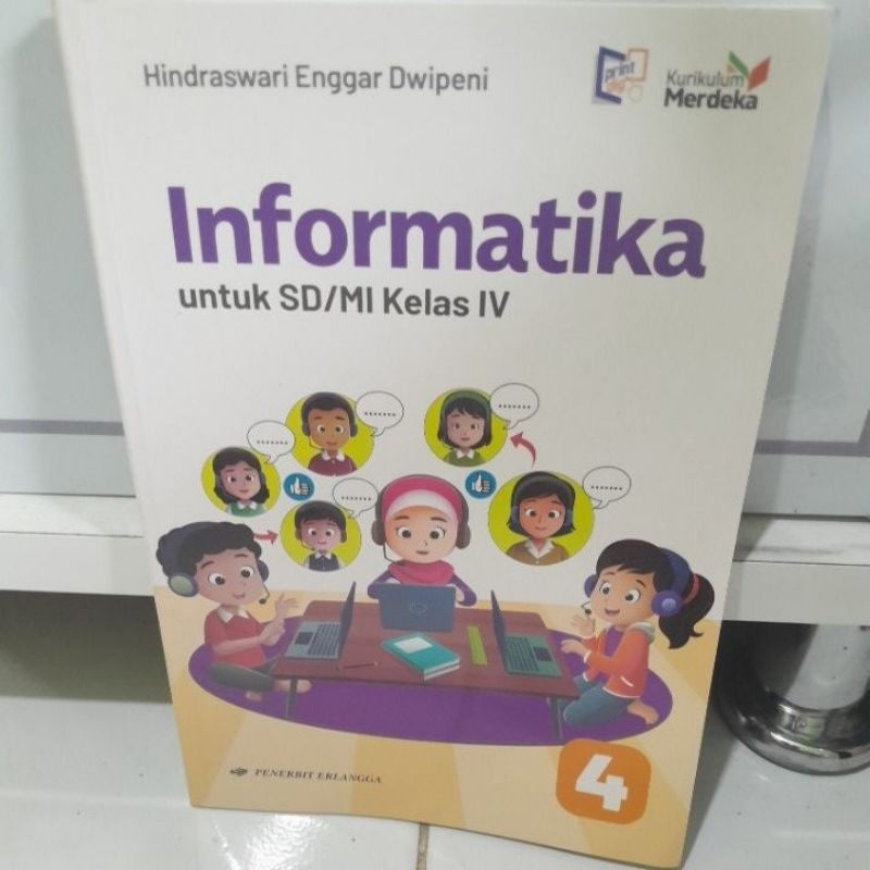 Jual BUKU INFORMATIKA KELAS 4/IV SD KURIKULUM MERDEKA | Shopee Indonesia
