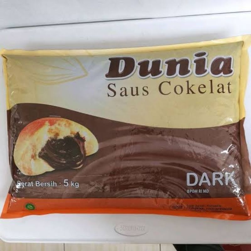 Jual selai coklat/coklat pasta/filling/isian roti dunia C4 5 kg ...