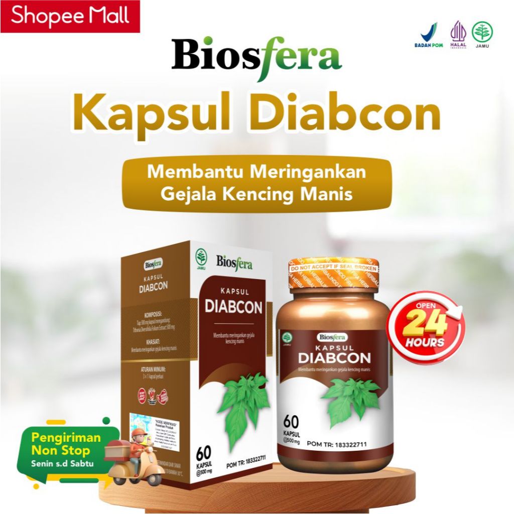 Kapsul Diabcon Membantu Meringankan Gejala Kencing Manis