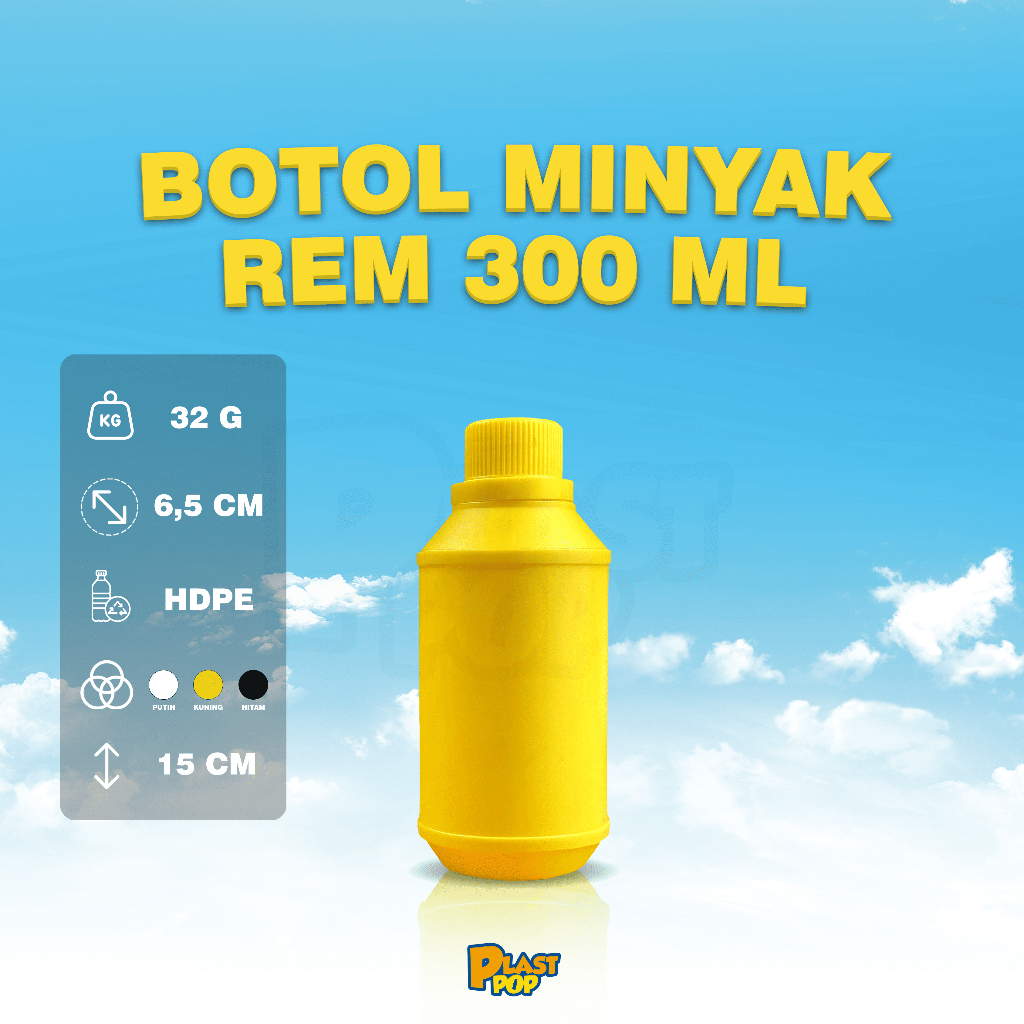 Jual Botol Minyak Rem 300cc Segel HD | Shopee Indonesia