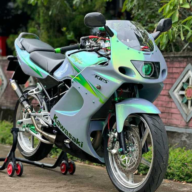 Jual Stiker Striping Custom Ninja RR Old Transparan Maxdecal / Striping ...