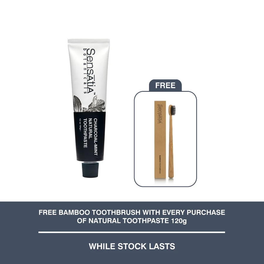 Charcoal-mint Natural Toothpaste