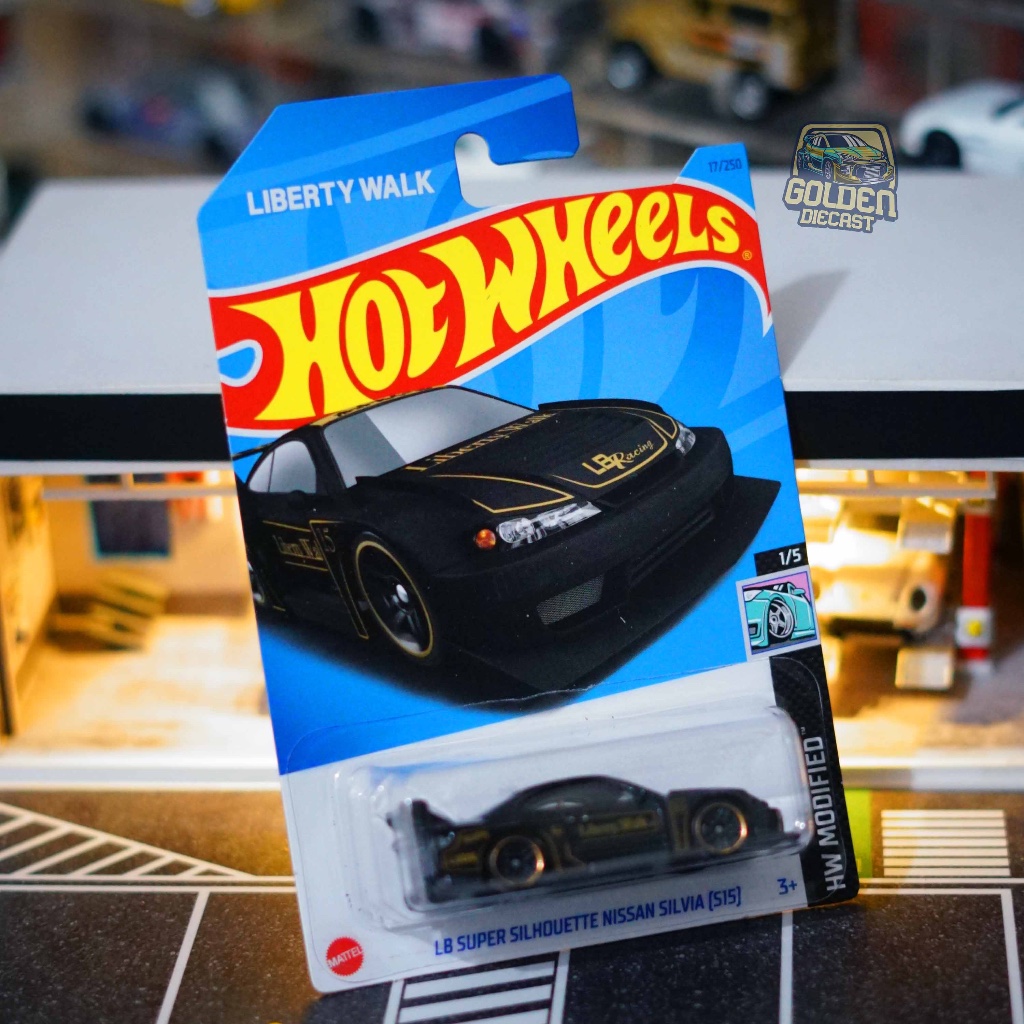 Jual HOT WHEELS LB SUPER SILHOUETTE (LBWK) NISSAN S15 SILVIA BLACK ...