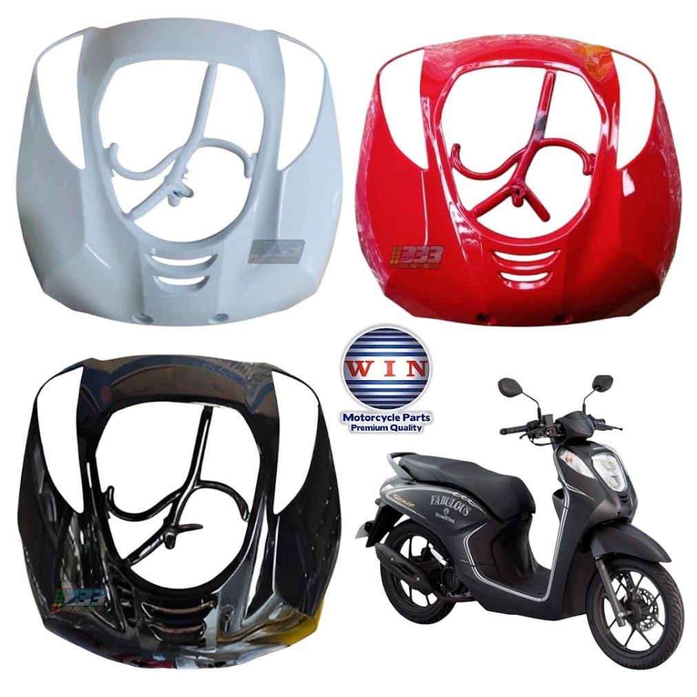 Jual cover front panel depan tameng depan body Depan Honda Genio K0J ...