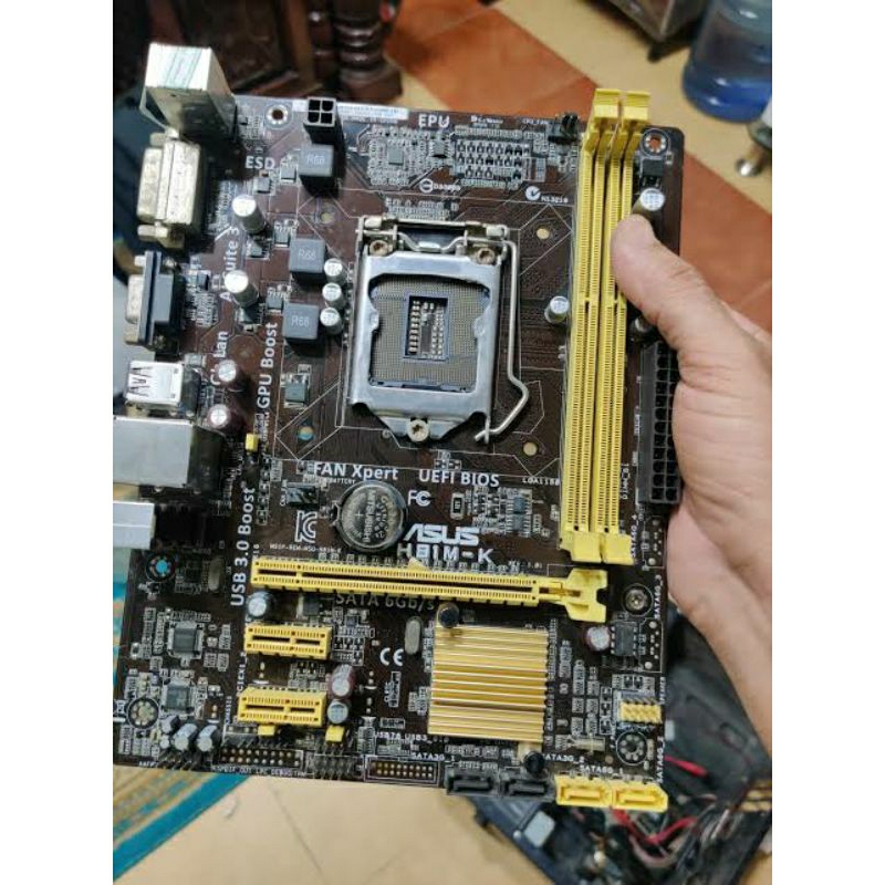 Jual Motherboard ASUS H81 Socket 1150 Normal Jaya Siap Pakai | Shopee ...