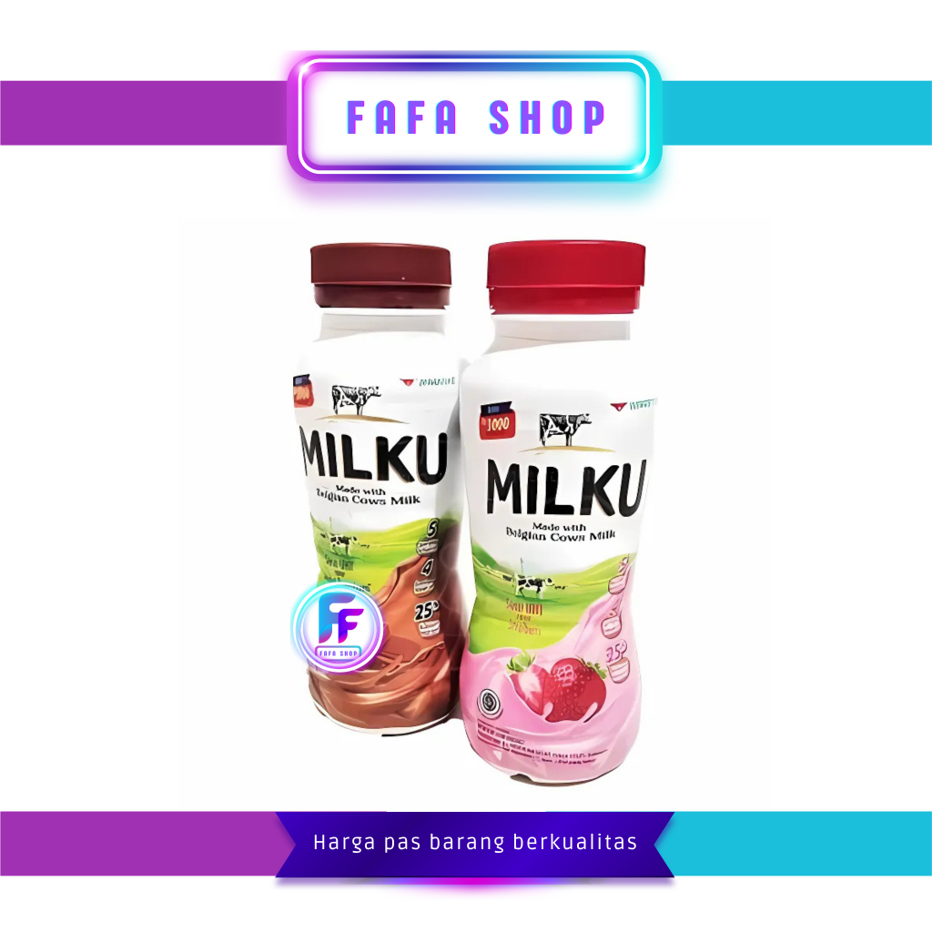 Jual (ECERAN) Susu Milku/Susu UHT Original 200ml | Shopee Indonesia