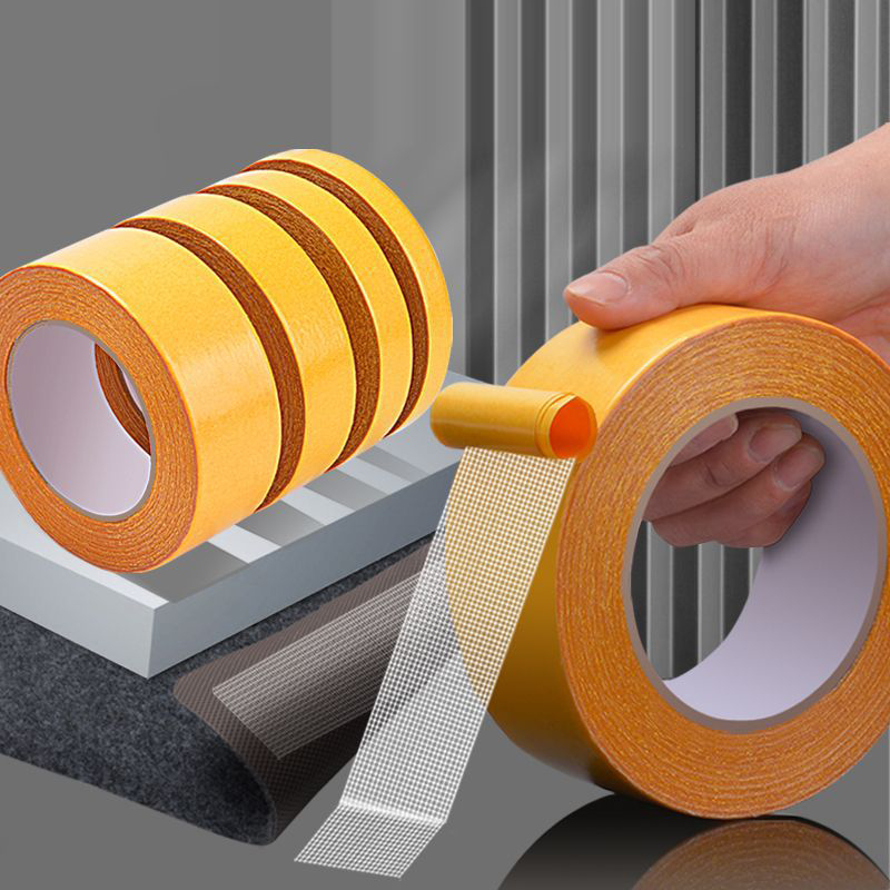 Jual Lakban Double Tape Kuning Selotip Kain Dua Sisi Lem Perekat Barang ...