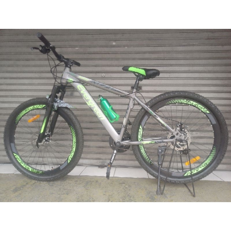 Jual Sepeda MTB Evergreen 580 Ranger 26 inch Warna Hijau | Shopee Indonesia