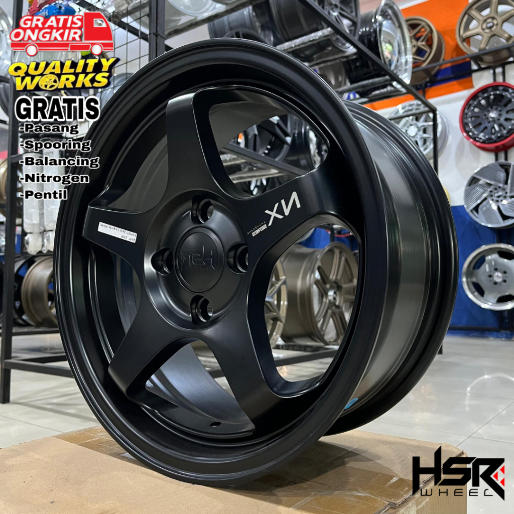 Jual Velg Racing R15 Hsr Kailolo Buat Mobil Brio, Ayala, Agya, Calya ...