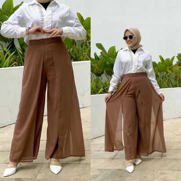 RANI PANTS By Dthreee Celana Kulot Wanita