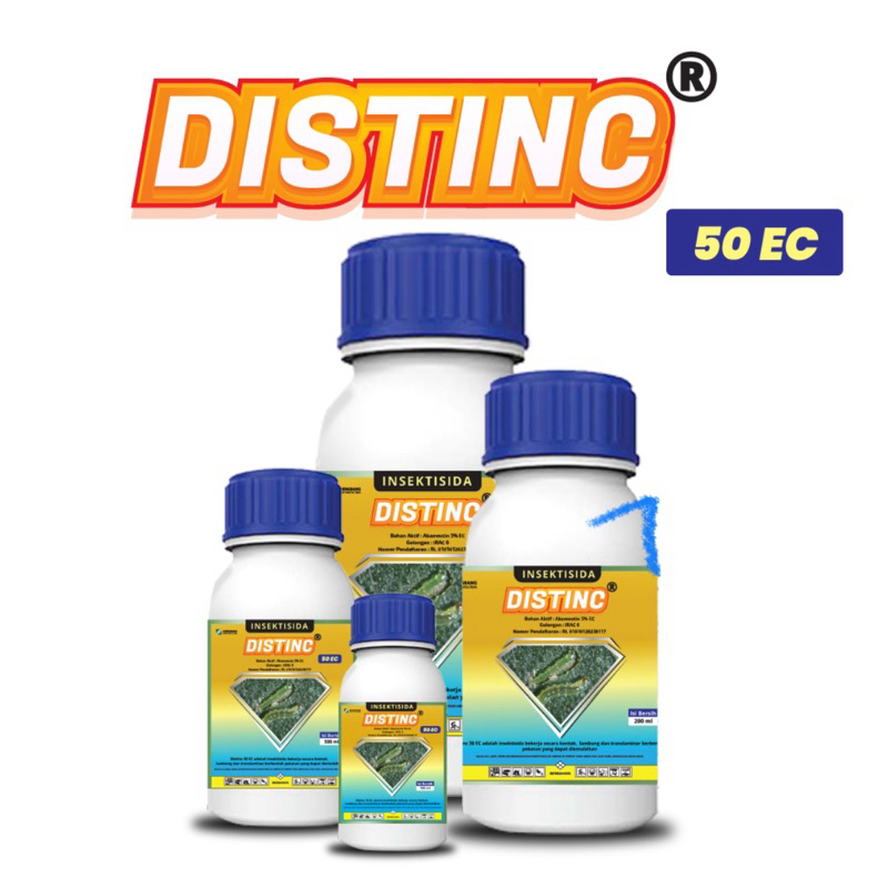 Jual INSEKTISIDA DISTINC 50 EC BOTOL 100ml | Shopee Indonesia