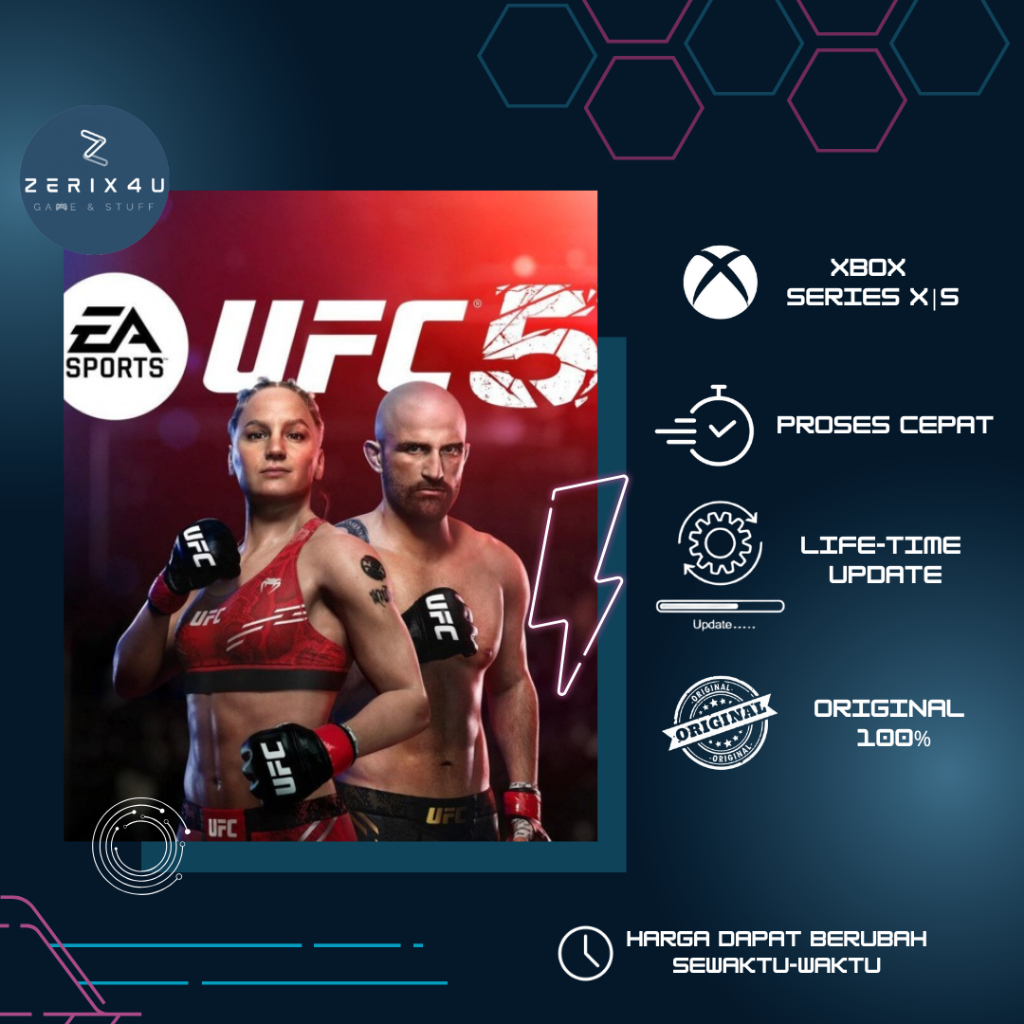 Jual EA SPORTS UFC 5 XBOX SERIES X|S ORIGINAL UFC V | Shopee Indonesia