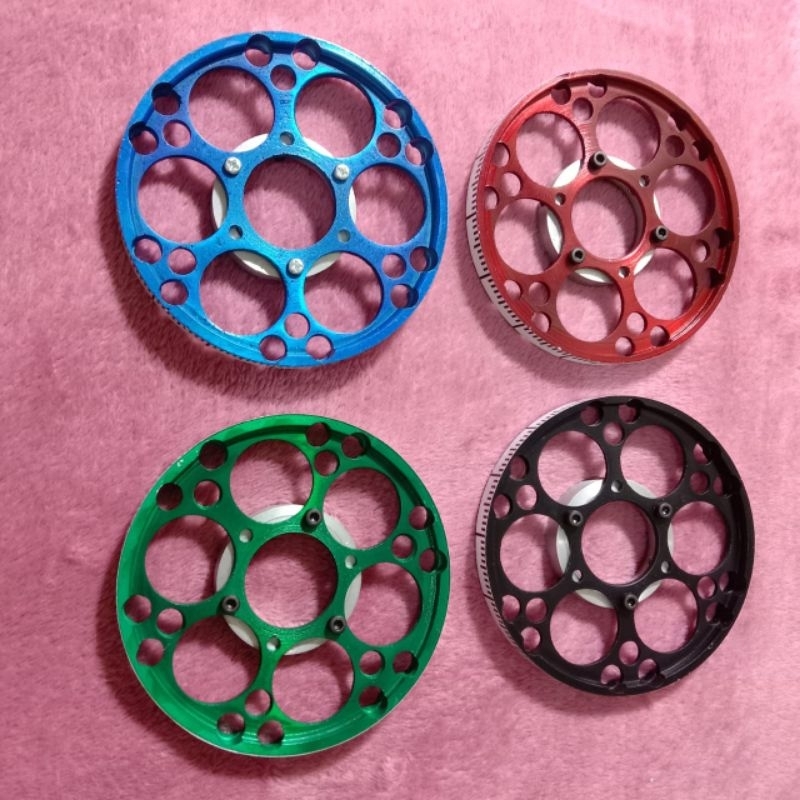 Jual roda paralax warna merah bahan dural / paralax teleskop universal ...