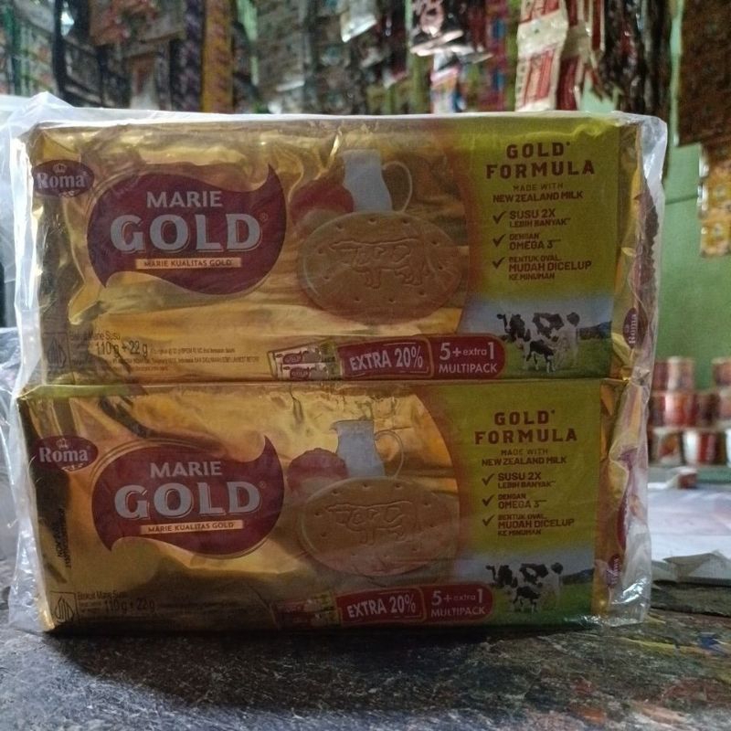 Jual Roti mewah marie gold susu kualitas gold | Shopee Indonesia