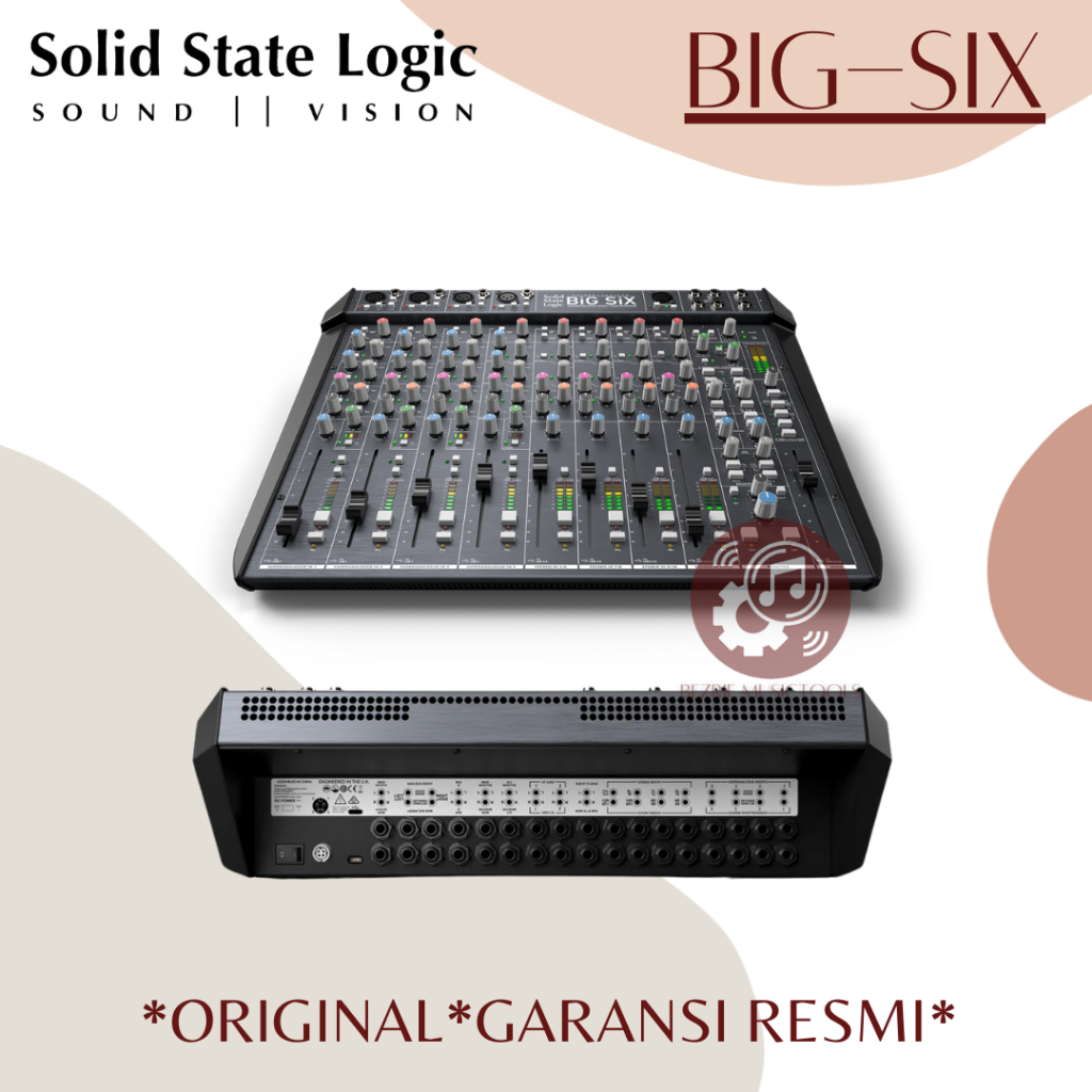 Jual Solid State Logic BiG SiX 18-input Desktop Analog Mixer and ...