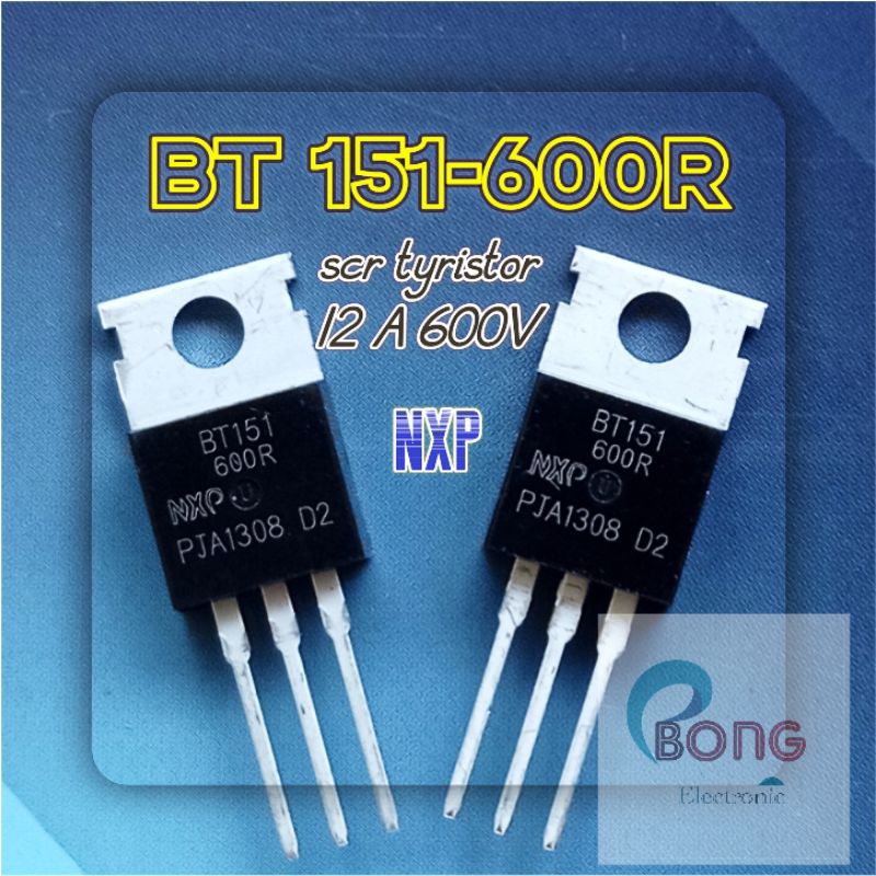 Jual BT151 / BT 151 600R Triac NXP SCR Thyristor 12 A 600V Semi ...