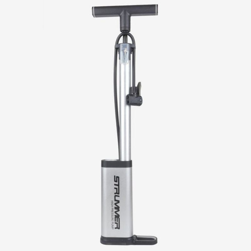Jual POMPA SEPEDA STRUMMER EXPERT SILVER ANALOG GREY. FLOOR PUMP ...