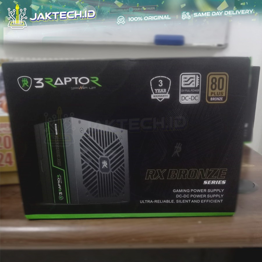 Jual PSU RAPTOR RX-700 700Watt / 650 80+ Plus BRONZE ATX DC | Power ...