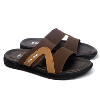 Silom Sandal Pria Casual Slop Sendal Kasual Cowok Derent N-1