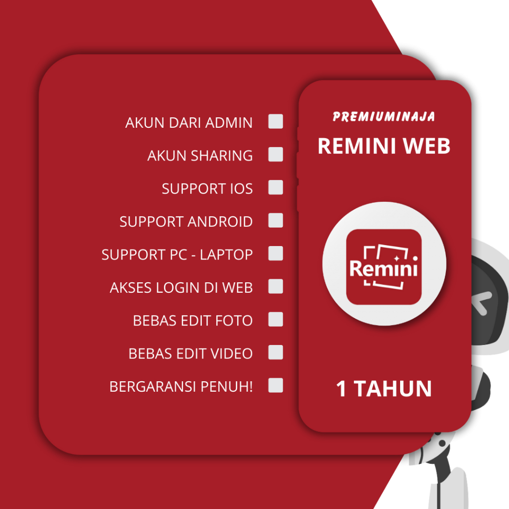 Jual REMINI PRO 1 TAHUN [IOS & ANDROID] | Shopee Indonesia