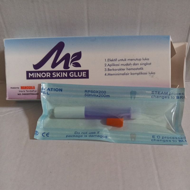 Jual minor skin glue 1ml lem sunat/ lem khitan/ perfect seal/ SSG ...